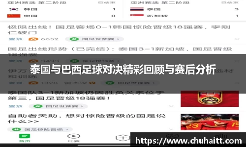 泰国与巴西足球对决精彩回顾与赛后分析